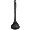 GoodCook Touch Heat-Safe Serving and Cooking Nylon Ladle, Black