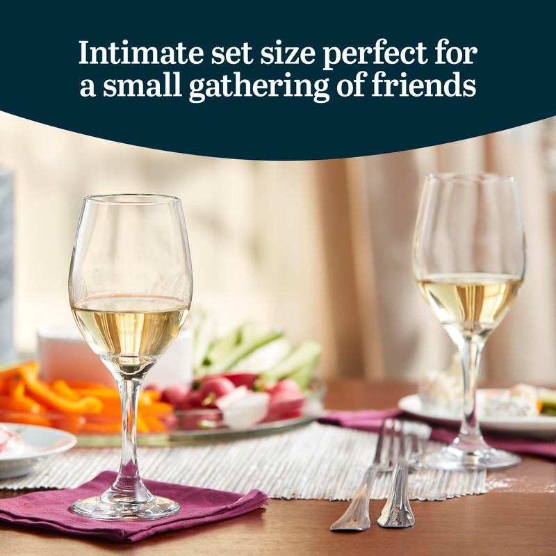 Libbey Basics 4-piece White Wine Glass Set