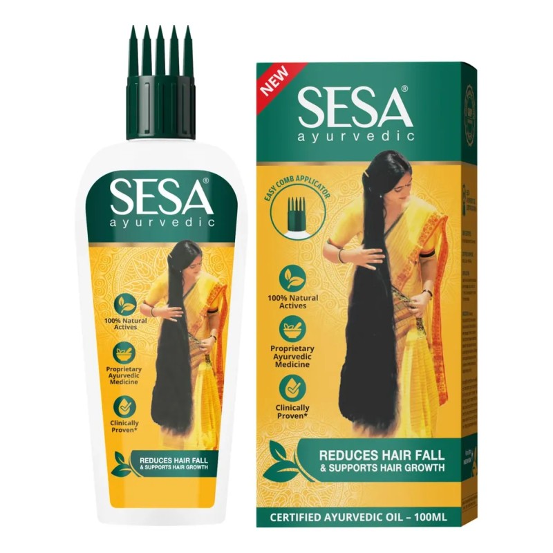 Aceite Capilar Sesa Ayurvedic Con Bhringraj Y 17 Hierbas Rar