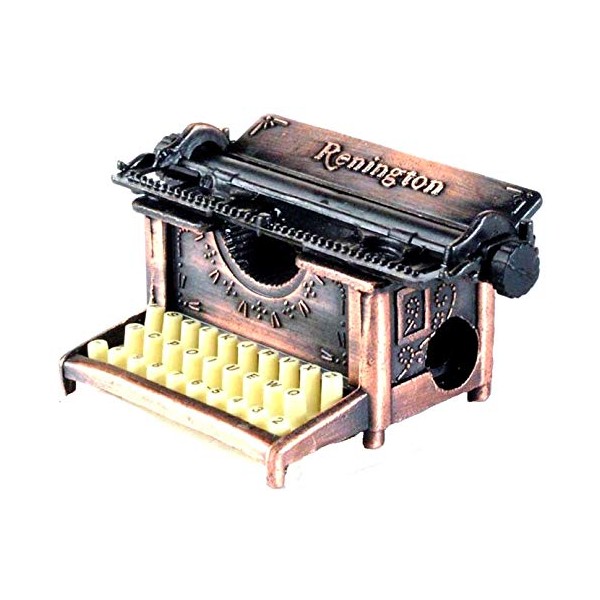 Old Time Typewriter Die Cast Metal Collectible Pencil Sharpener