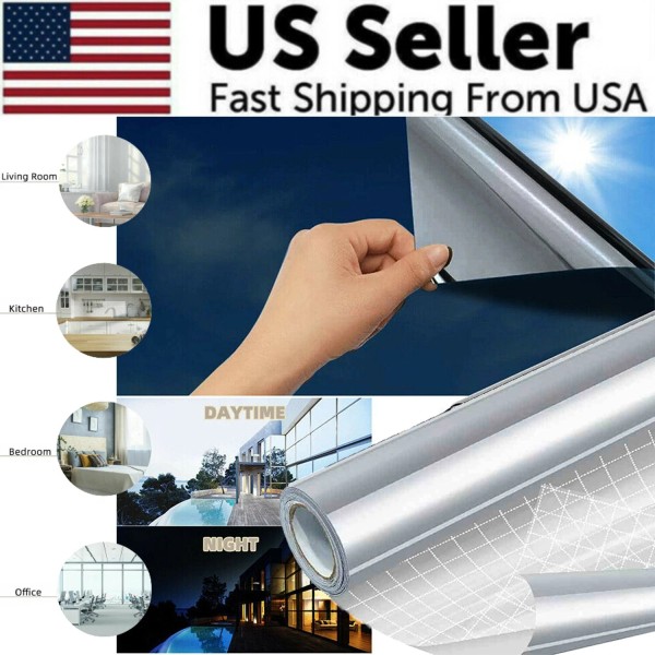 Unbranded Window Privacy Film One Way Window Tint for Home