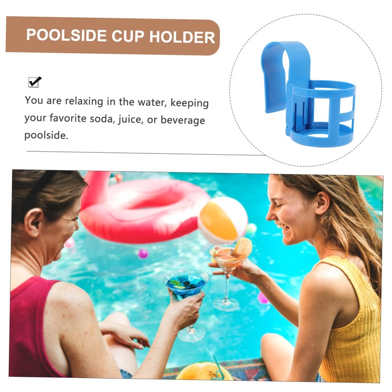 BESPORTBLE Above Ground Pool Drink Holder Holders Durable Beverage Rack