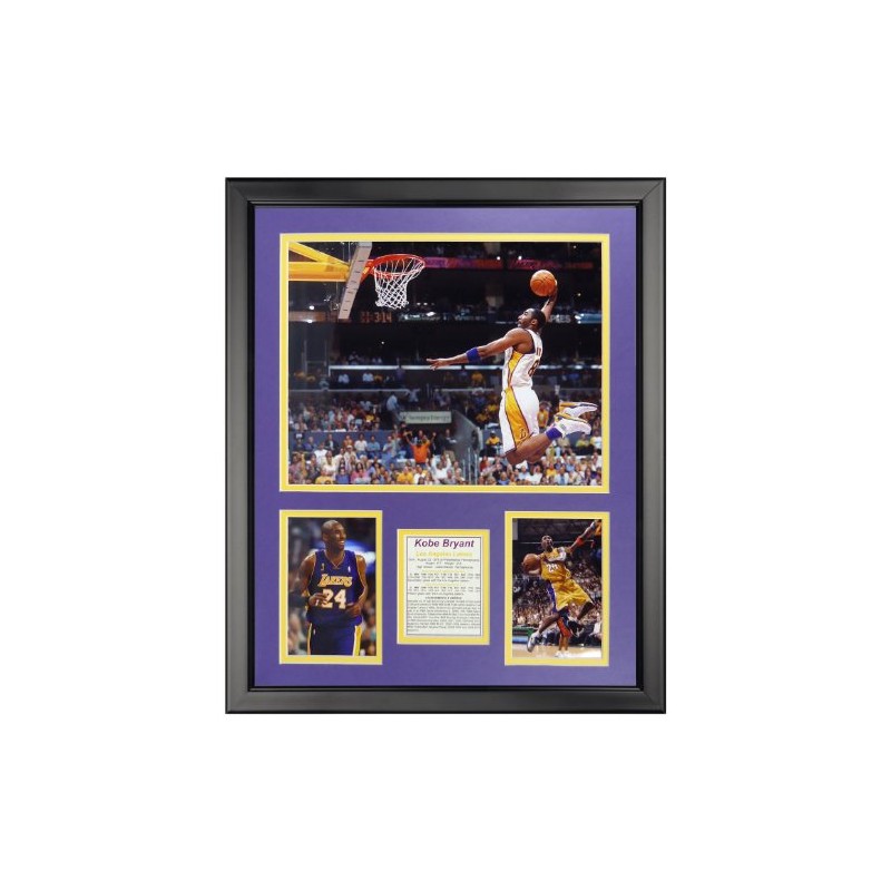 Legends Never Die Kobe Bryant - Dunk Framed Photo Collage,