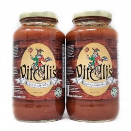 2 Pack of House Marinara Vitollis Pasta Sauce 24oz Jars
