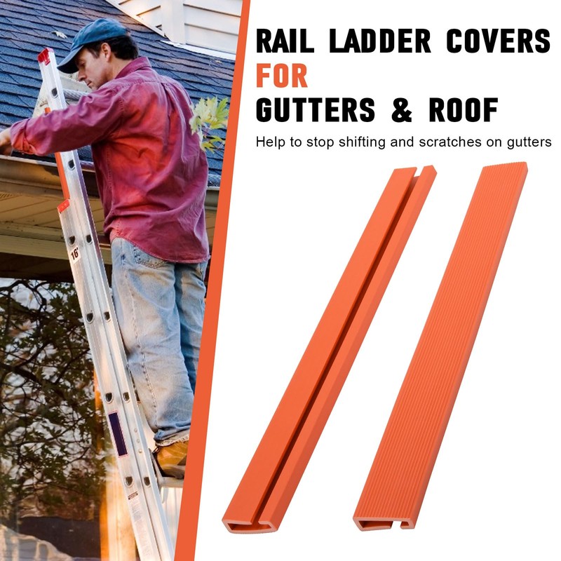 Ladder Stabilizer, Rail Ladder Covers for Gutters & Roof, Ladder