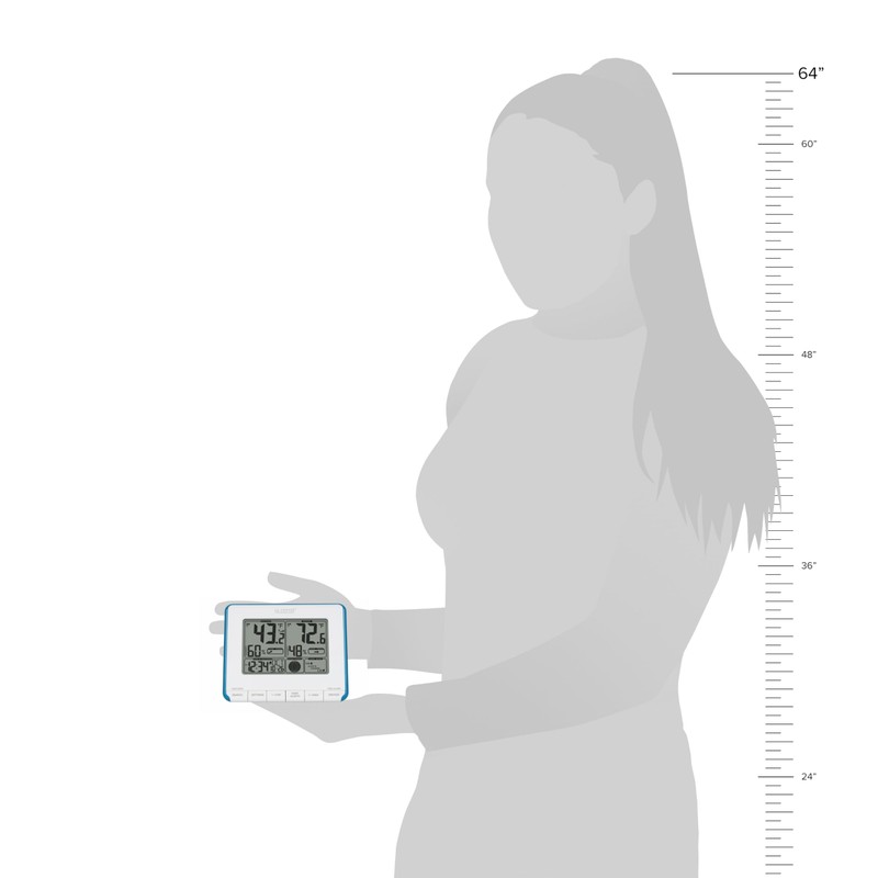 La Crosse Technology 308-1711BL Wireless Weather Station with Heat Index