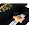 HOLZWURM Marking Gauge with Stainless Steel Metal Ruler, 300 mm