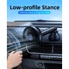 DICMKY Suction Cup Car Cooling Fan for Window Dashboard Backseat,