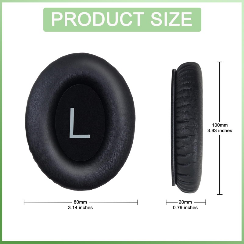 hopopower Replacement Earpads for Bose QuietComfort 45 (QC45) /QuietComfort SE