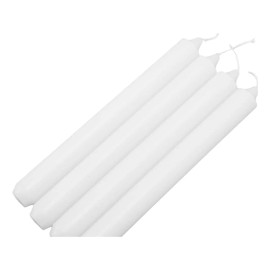 CM Paquete De 20 Velas Blancas Tipo Lápiz 20 Cm De Largo