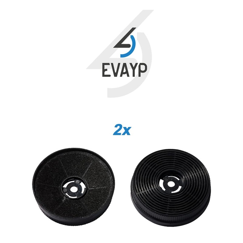 EVAYP Compatible with 2 x activated carbon filters, CF140 10032904