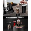 Rechargeable Electric Salt and Pepper Grinder Set, Automatic Salt Pepper