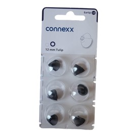 Connexx Eartip 3.0 12mm Tulip, Smokey Grey