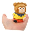 Tofficu Unique Monkey Figurine Wooden Decor Ornament for Monkey Decor