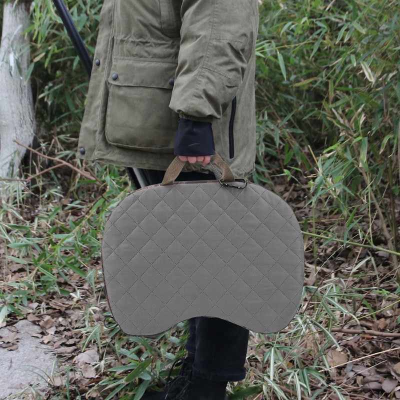 Portable Heating Cushion 3 Gears Soft Camouflage Outdoor Heated Seat