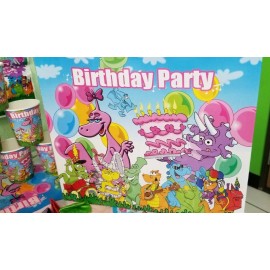 Party  DINOSAUR BIRTHDAY PARTY IN A BOX  12 GUESTS 149 ITEMS  - 12 GUESTS