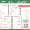 Christmas Planner - Holiday Checklist, To Do List, Budget, Food