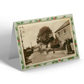 CHRISTMAS CARD - Vintage Somerset - Wrington (e)