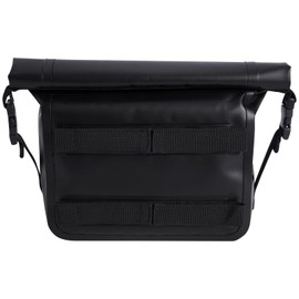 Salcod MOLLE Waterproof Dry Bag Compatible with YETI Bags, 3L Capacity Roll Top Dry Storage Bag Keeps Items Dry for Kayaking, Boating, Camping, Hiking, Fishing, Black