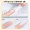 IFFANSHU Solid Builder Gel for Nails, 3D Gel Nail Art