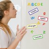 Meetory Magnetic Strips Writeable, 20 Wipe-Clean Magnetic Signs, Universal Whiteboard