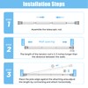 AIZESI AIZESI 1pcs Tension Curtain Rod Spring Tension Rods for