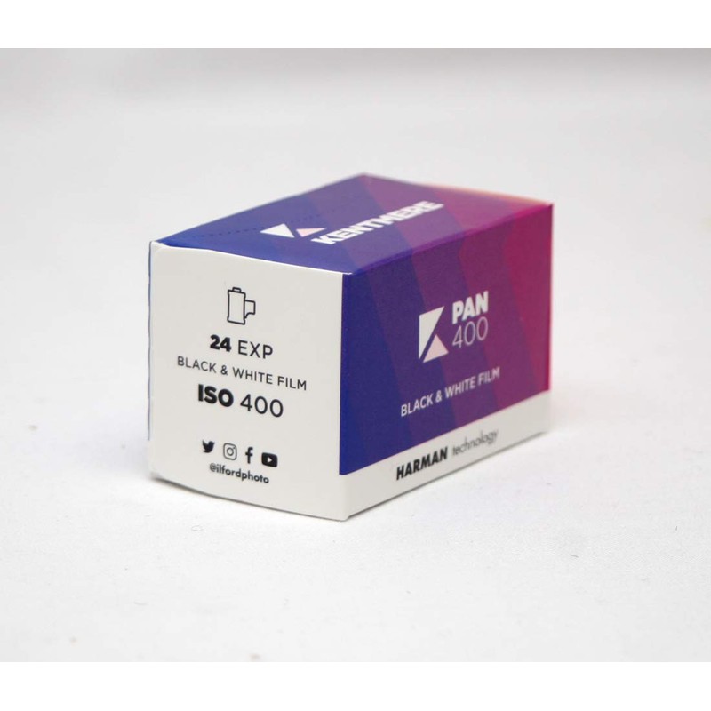 Kentmere 400 Black and White Film 24 Exposures