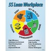 5S Lean Workplace Poster, 16" X 20", Made in the