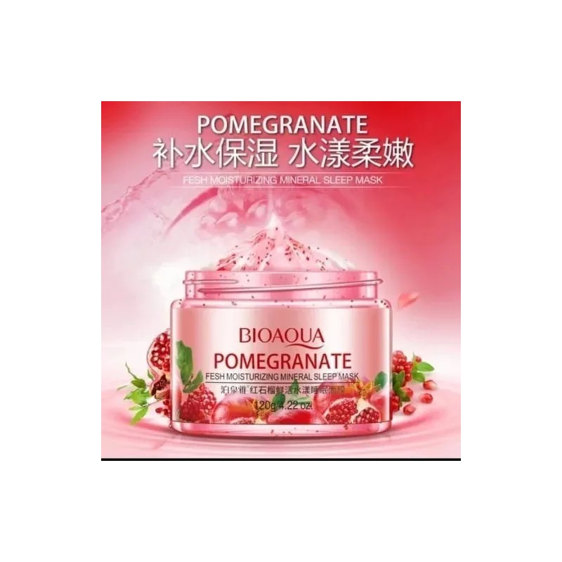 Bioaqua Crema Noche En Gel Refrescante Con Extracto Granada Todo