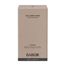 BABOR Soul & Body Lotion Quick-Absorbing Body Care, Soothing Skin Milk, Body Cream for Dry Skin, Skin Firming Moisturising Cream, Vegan Ceramide, 250 ml