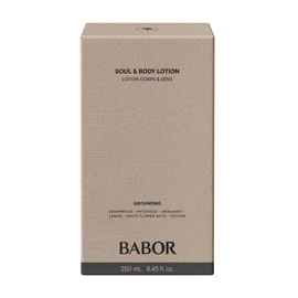 BABOR Soul & Body Lotion Quick-Absorbing Body Care, Soothing Skin Milk, Body Cream for Dry Skin, Skin Firming Moisturising Cream, Vegan Ceramide, 250 ml