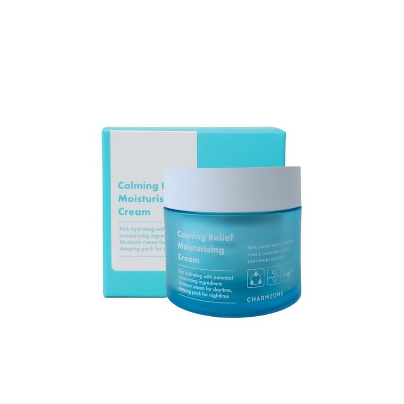 Charmzone Calming Relief Moisture Cream 70ml / 참존 카밍 릴리프