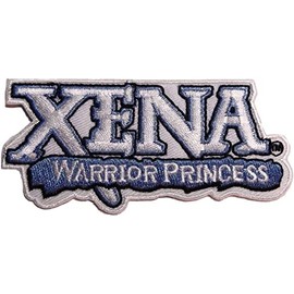 Xena Warrior Princess TV Series Name Logo 3 1/2" Embroidered Logo Costume Patch Multicoloured