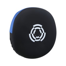 Playwell Premium Series: Air Tech Focus Pads in Matte Genuine Leather - Black/Blue