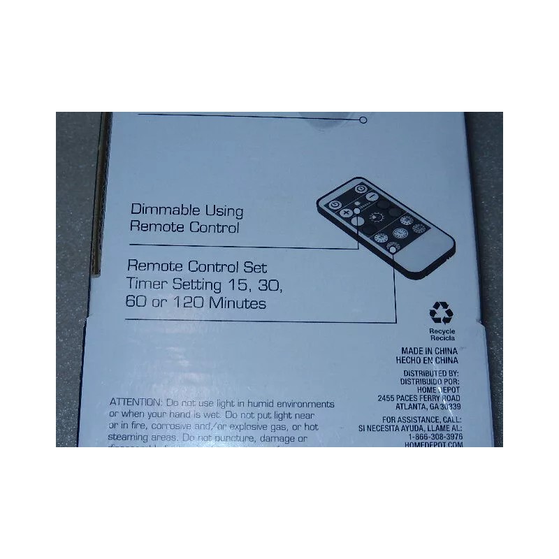 Defiant one new 3-pack Defiant Remote Control LED Color Changing