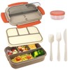 Colexy Bento Lunch Box Auslaufsichere Lunchbox mit Fächern 1300ML Lunchbox