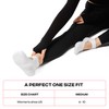 CoolMate Pilates Socks with Grips for Women, Yoga Socks, Crew