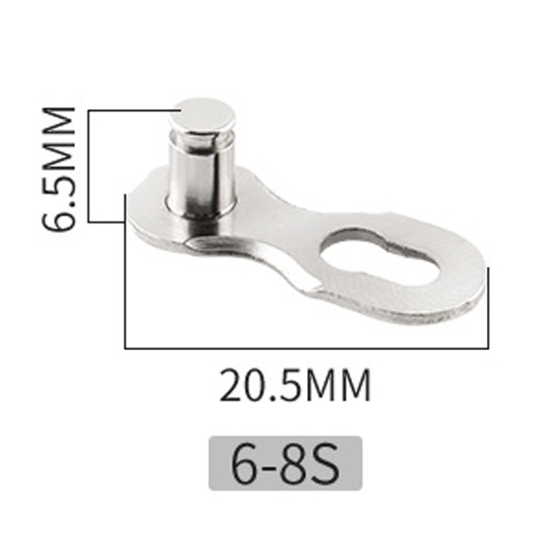 WUDQIJI Bicycle Missing Link Bicycle Chain Link 8 Pairs Chain