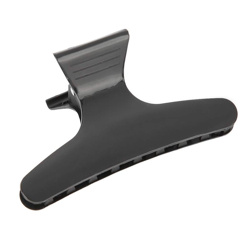 Black Hairdressing Clamps, Hair Claw Clamps 12Pcs/set Hair Clip, PP