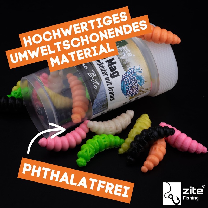 Zite Fishing Mighty Mag Floating Edition – Buoyant Rubber Bait