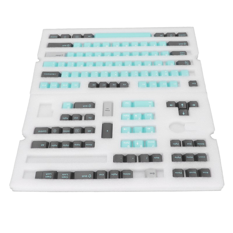 Mechanical Keyboard Keycap Universal 126 Keys English Cherry Height PBT