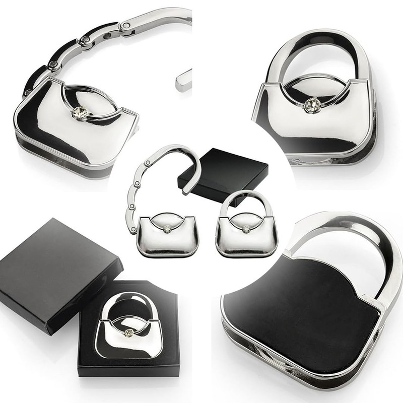 WPRO 2 x Luisa Handbag Holder Metal Case Bag Holder