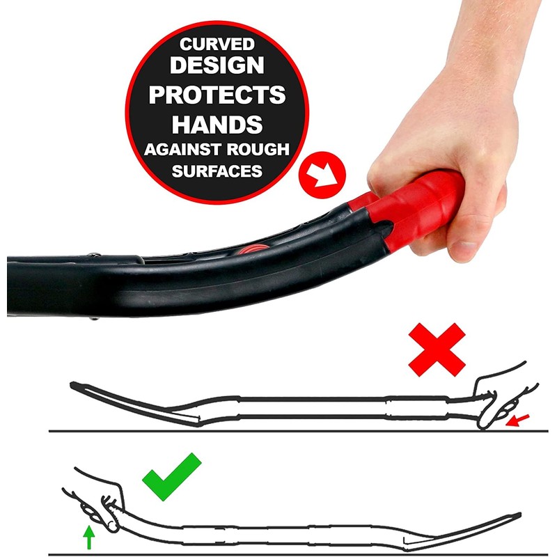 Roamwild Multi-Digger Garden Long Spade 49 – Reinforced Fibreglass Light