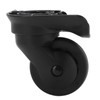 Alomejor 1 Pair Luggage Wheels Replacement A52 Mute Swivel Wheels