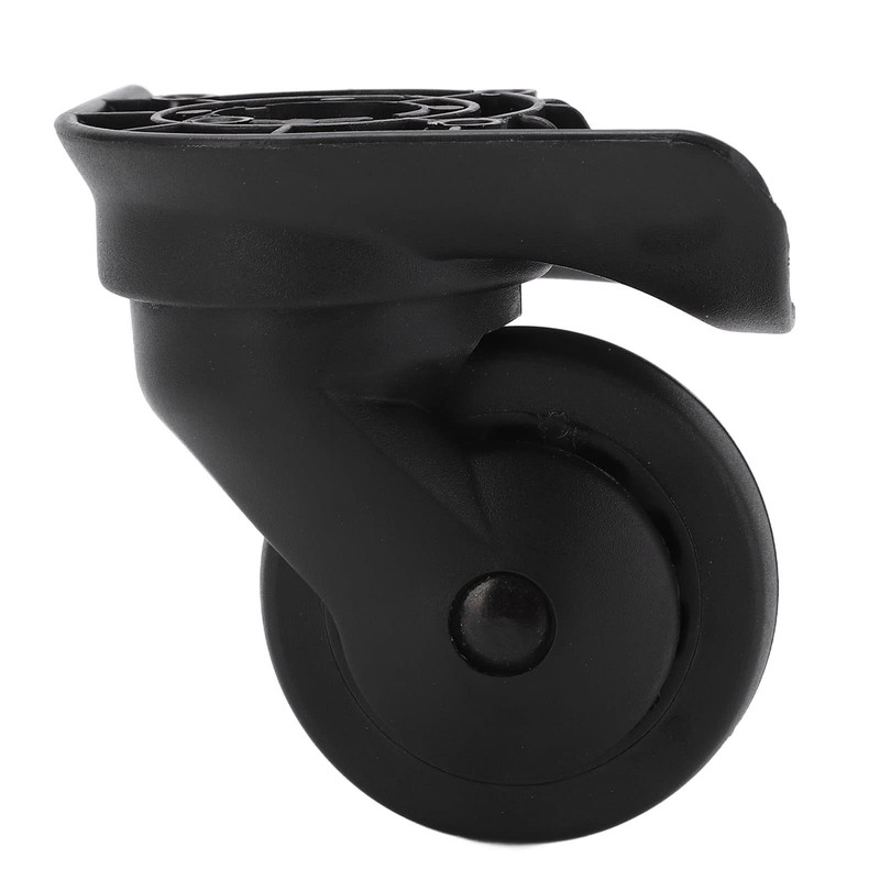 Alomejor 1 Pair Luggage Wheels Replacement A52 Mute Swivel Wheels