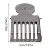 TopHomer 6Pcs Beekeeping Queen Bee Cage Get Clips, Stainless Steel