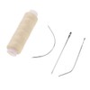 zalati Hair Track Weft Cotton with 3pcs J+I+C Shaped Thread