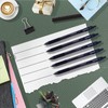 CLARO Trion Grip RT Retractable Ballpoint Pens, BLACK, Fine Point