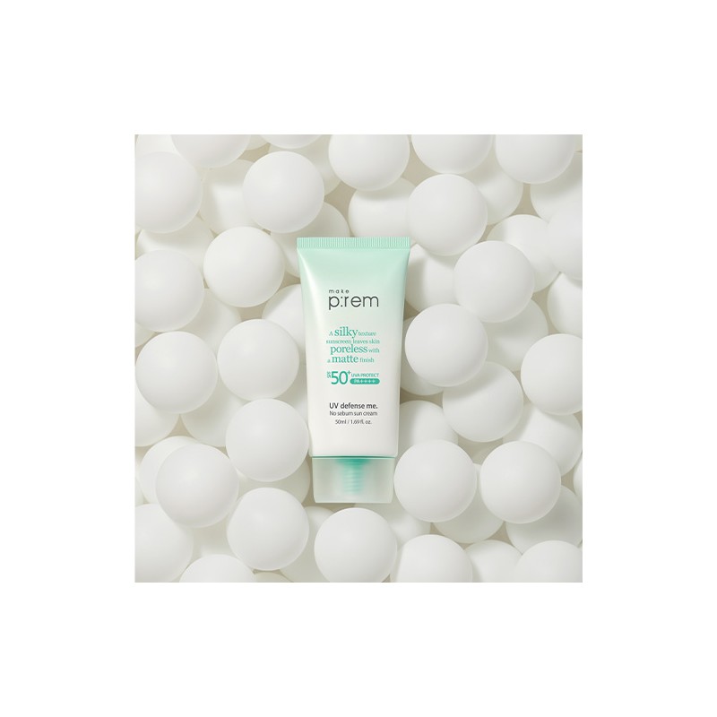 make p:rem [make p:rem]UV defense me No Sebum Sun cream