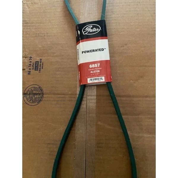 Gates Accessory Drive Belt-FHP Medium Horse-Power V-Belt Gates 6857- 1/2"